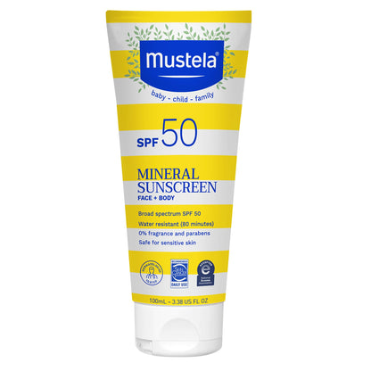 Mustela High Protection Face Sunscreen Spf 50