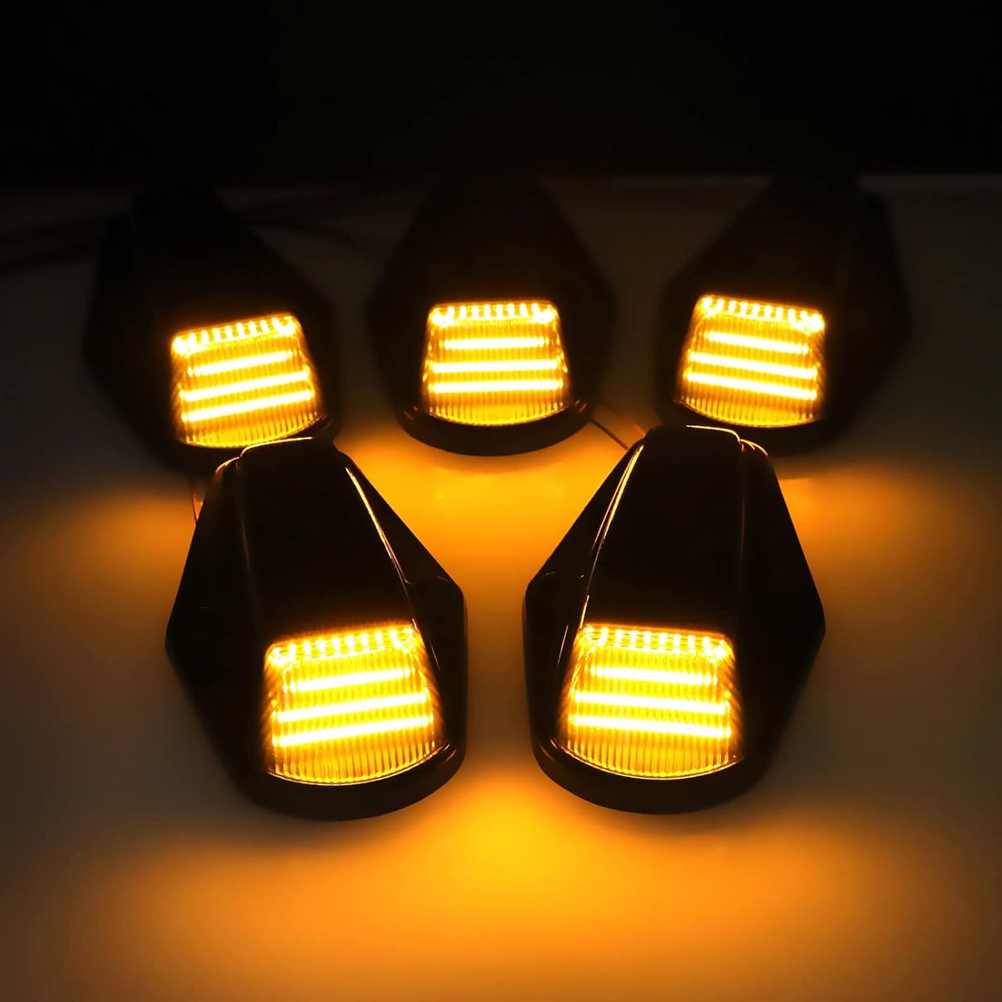 Ford F250 Super Duty amber LED roof cab lights, 6-pack AutoLEDTech.com on Tampa Home & Garden Store