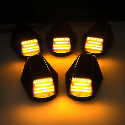 Ford F250 Super Duty amber LED roof cab lights, 6-pack AutoLEDTech.com on Tampa Home & Garden Store