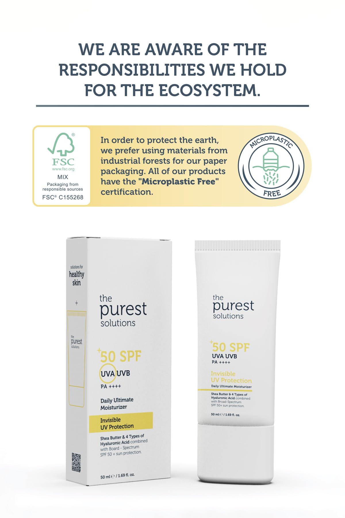 the purest solutions toner by Beauty Care Bag SPF50+ sun protection, anti-blackhead exfoliating on Tampa Home & Garden Store