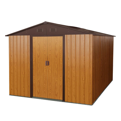 Outdoor Metal Storage Shed And Floor Base