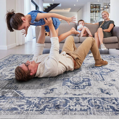 Marfi Oriental Trendy Rug for Modern Living Room