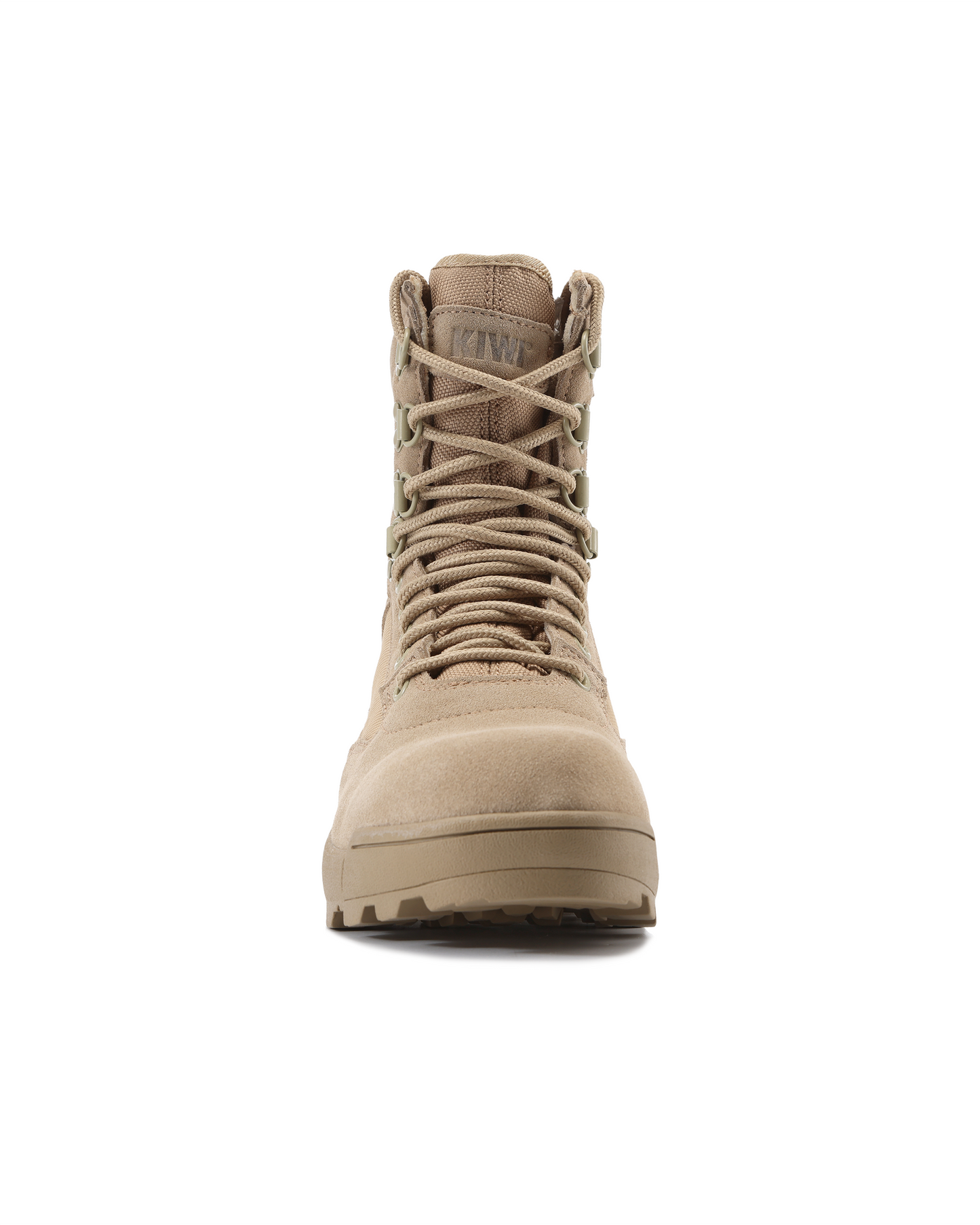 Kiwi Durable Sand Suede 6.5" Steel Toe Zipped Water Resistant Tactical Boots [R60200]