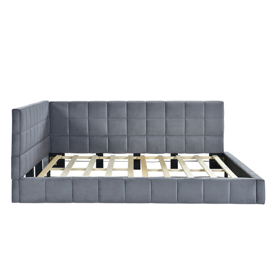 the Elegant Mid Century Modern Velvet Daybed