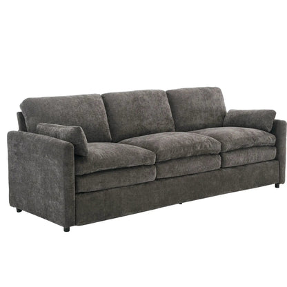 Cozy Upholstered 3 Seater Sofa for Living Room
