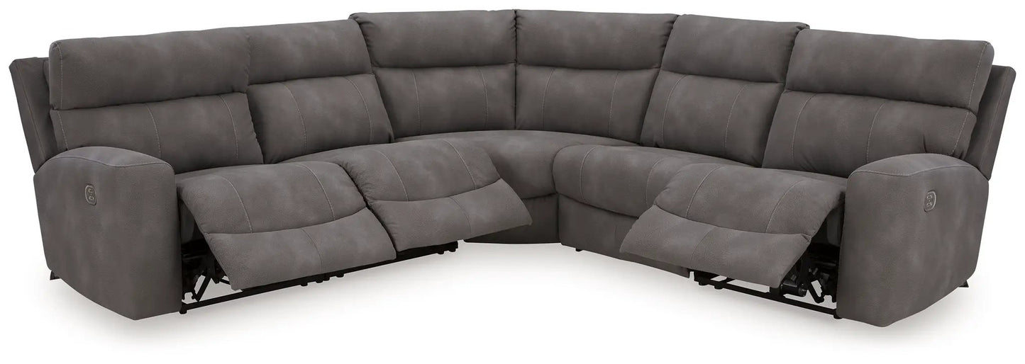 Next-Gen Durapella reclining sectional gray Unique Piece Furniture on Tampa Home & Garden Store