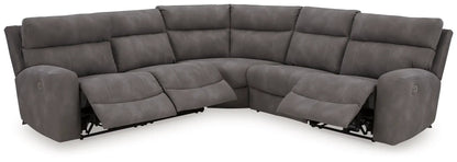 Next-Gen Durapella reclining sectional gray Unique Piece Furniture on Tampa Home & Garden Store