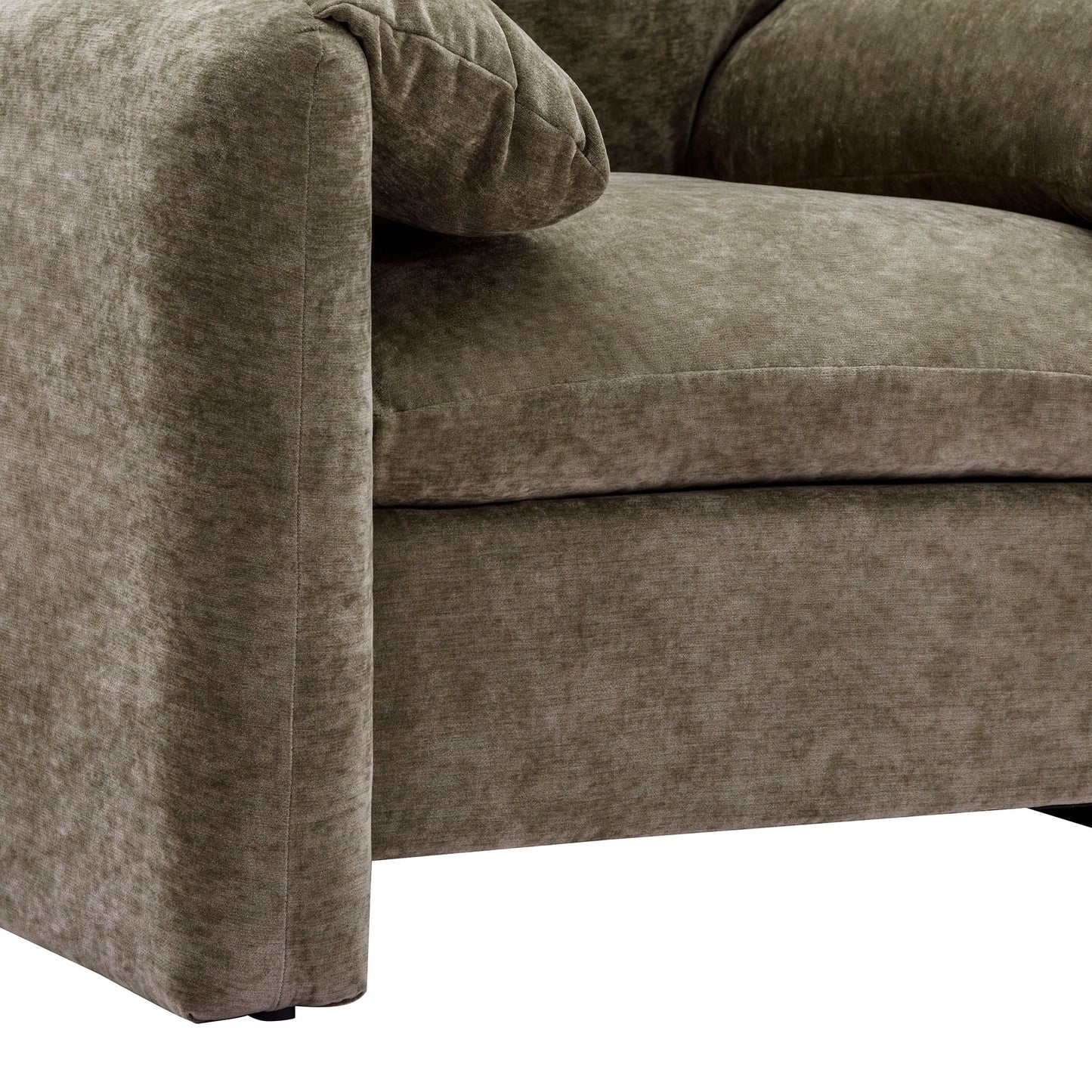 The Matcha Green Accent Sofa and Lounge Chair