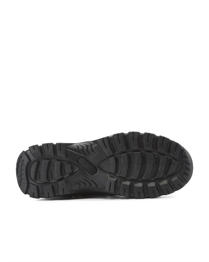Kiwi Rugged Black Action Leather 7" Zipped Water Resistant Tactical Boots [R62300]