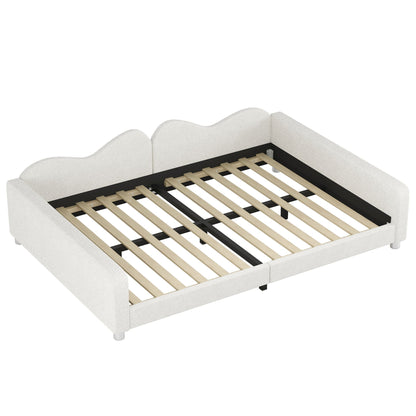 Modern Sherpa Daybed and Cloud Shaped Backrest