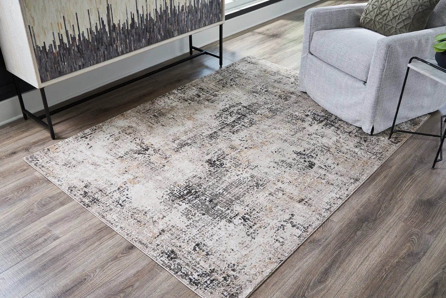 Elaning Rug 8x10 Black Area Rug With Plush Pile