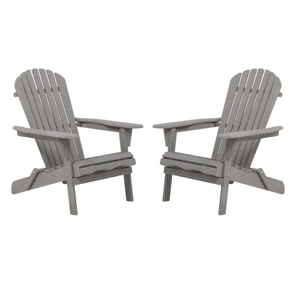 Oversized Outdoor Folding Adirondack Chair Garden
