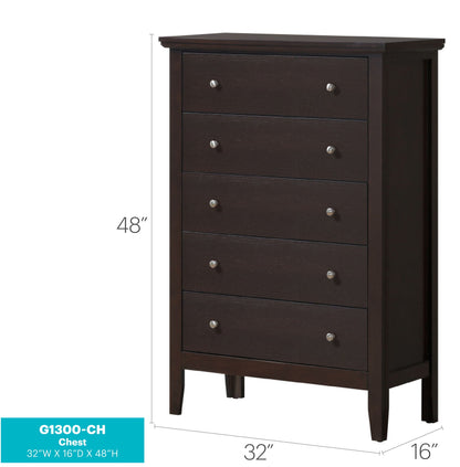 Sleek Primo Accent Chest and Durable Wood Finish