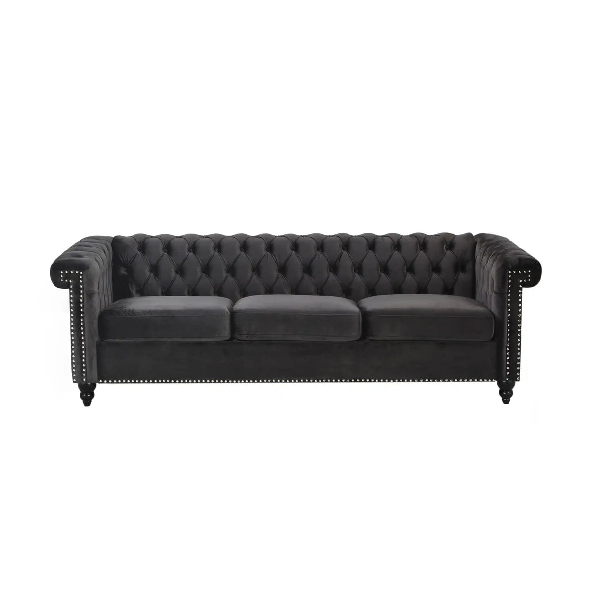 Chesterfield 3 Seater Sofa and Button Tufting