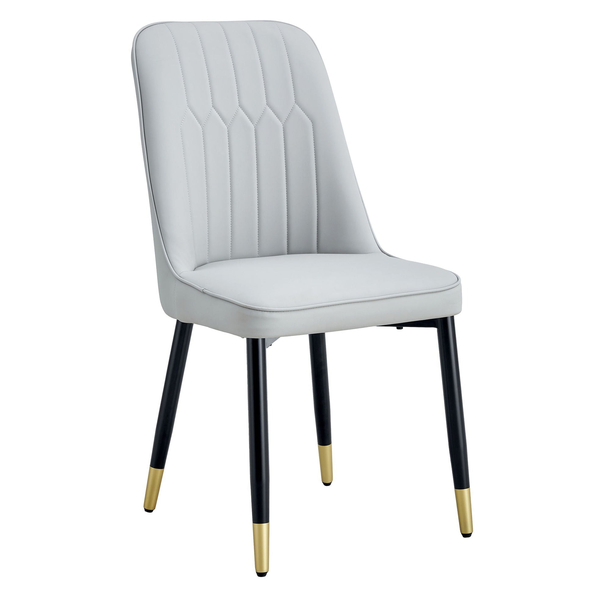 Modern chair with metal legs in light gray upholstery HouseOfZazla kids chair set on Tampa Home & Garden Store