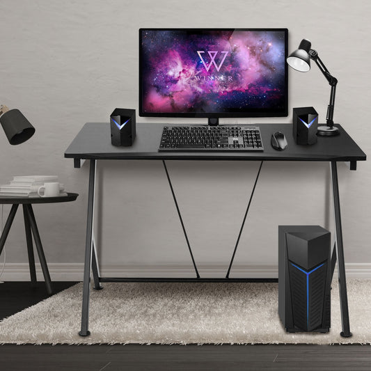 Home Office Modern Ergonomic Study Computer Desk for Small Space - Tampa Home & Garden Store