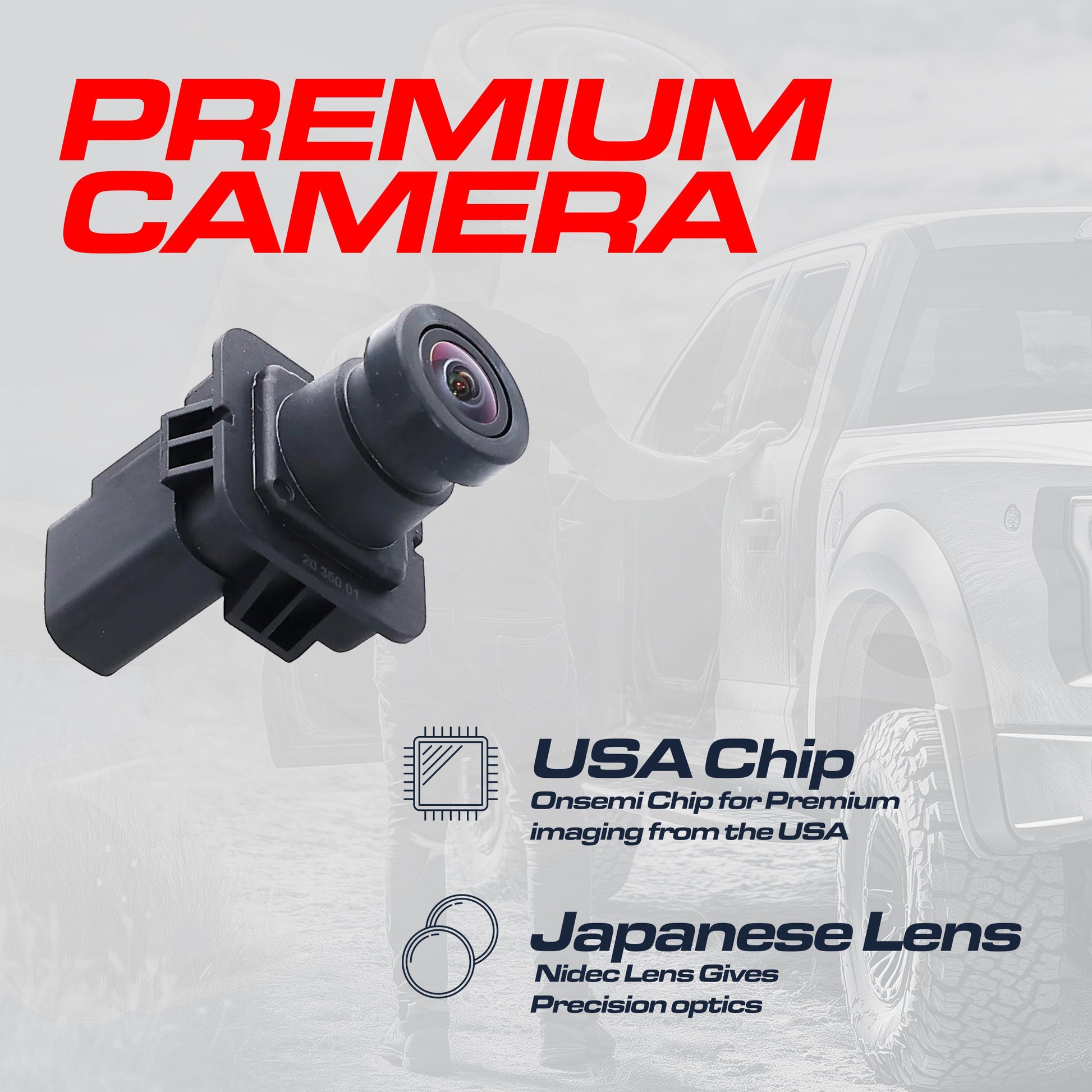 Ford F150 OEM Backup Camera 2012-2014 black housing Master Tailgaters on Tampa Home & Garden Store