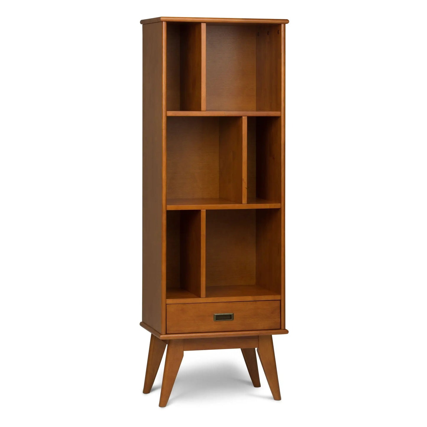 Draper Mid Century Wide Bookcase and Storage Unit