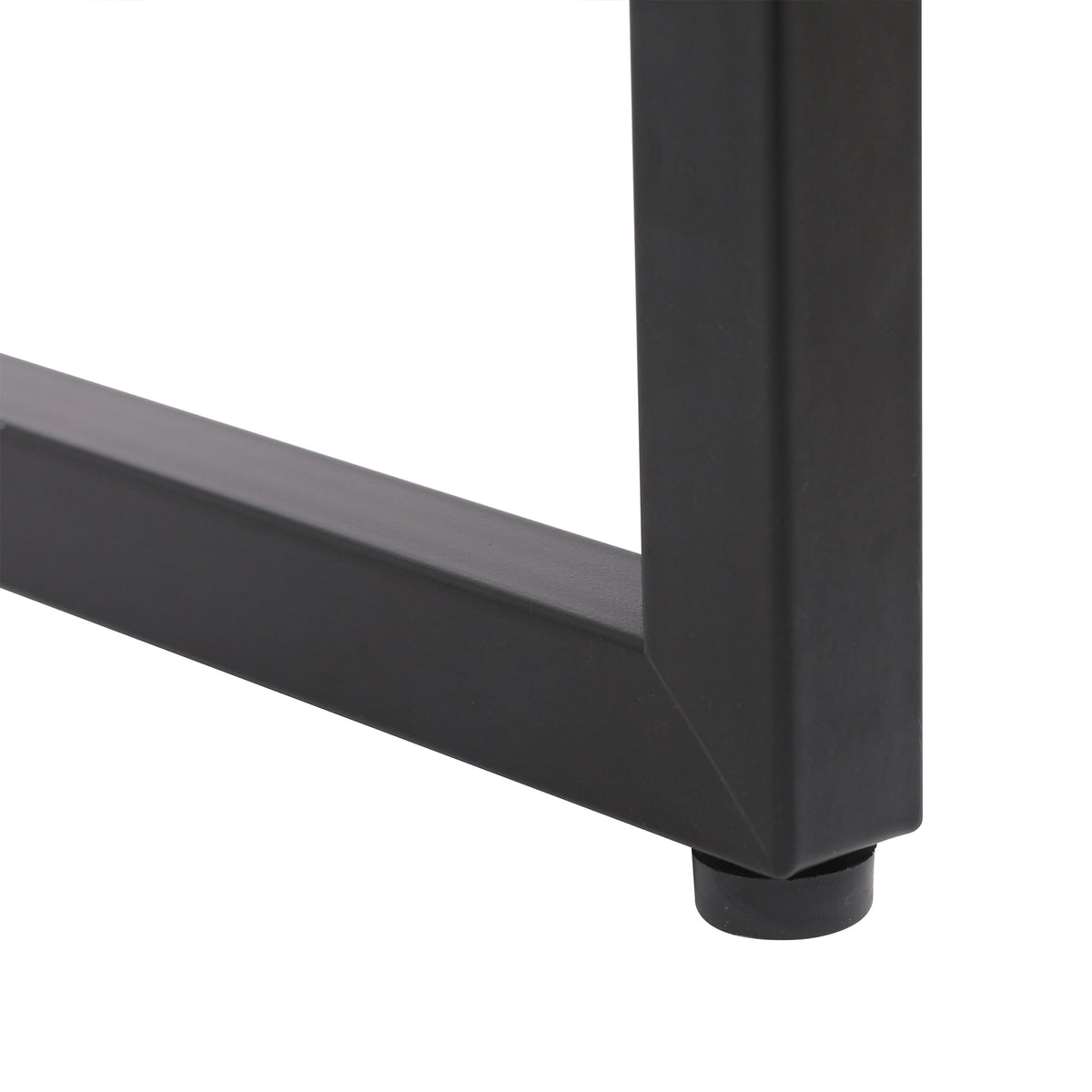 Bar Stools black metal frame close-up with footrest set of 2 HouseOfZazla on Tampa Home & Garden Store