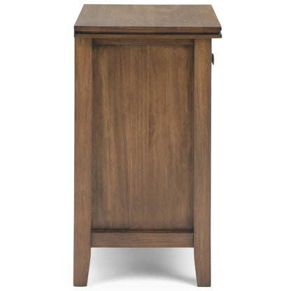 Artisan Handcrafted Bedside Table with Drawer