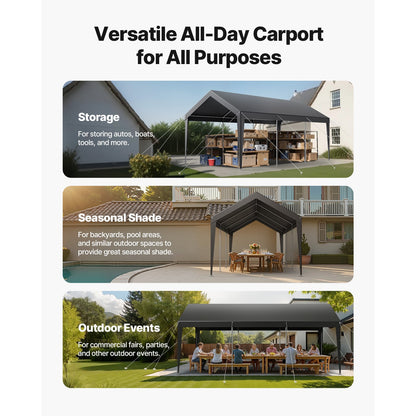 Heavy Duty 10x20 Portable Garage and Tent