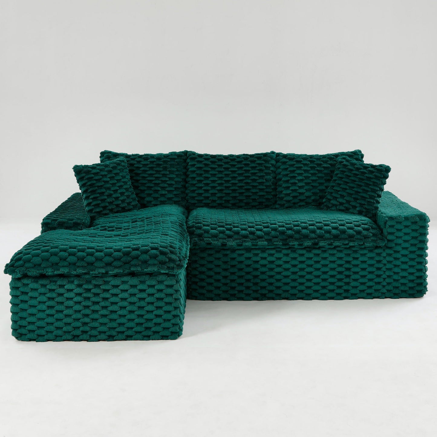 Modular Convertible Sofa and Twin Chaise Lounge