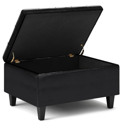Harrison Upholstered Coffee Table Storage Ottoman