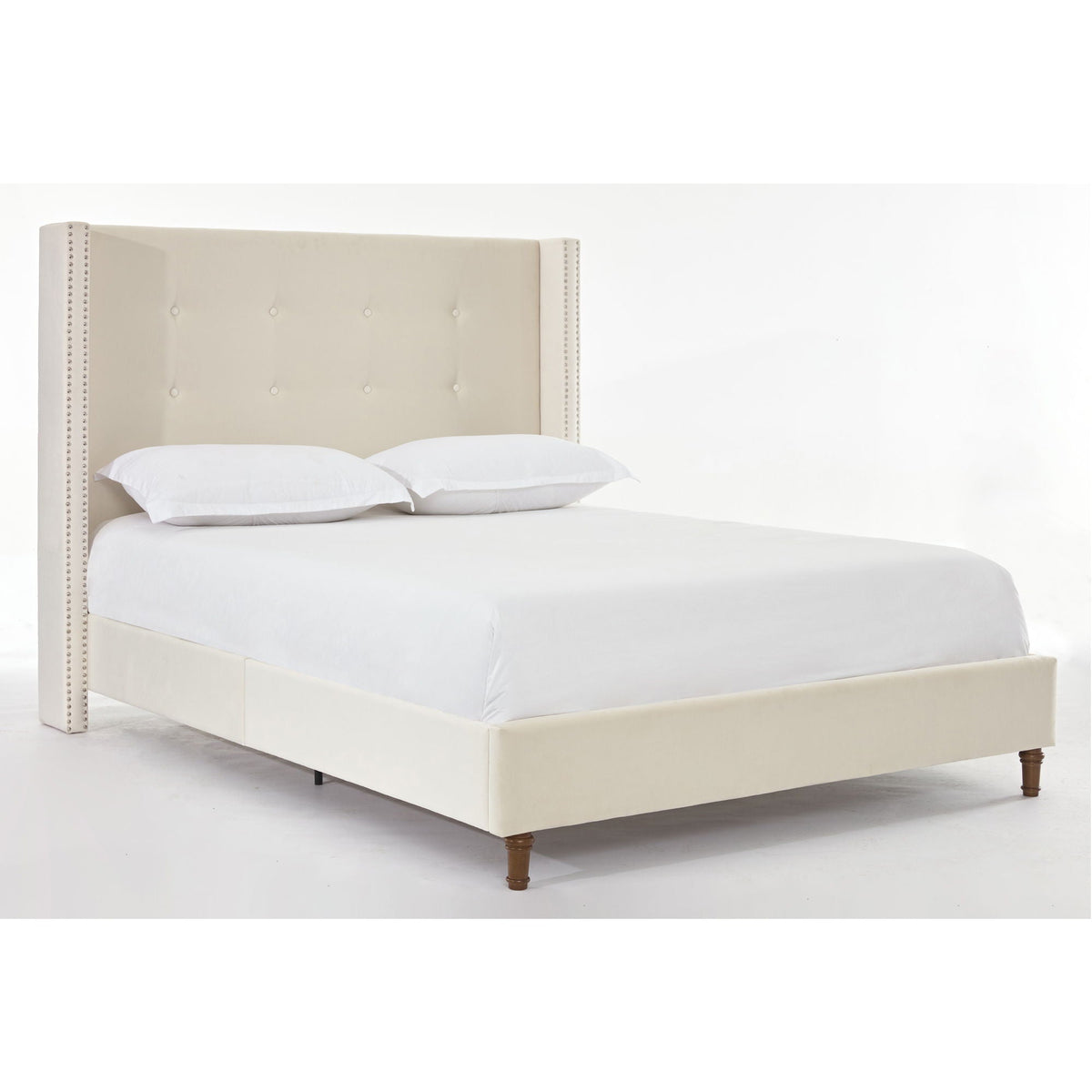 Peyton Upholstered Bed and a 54 Inch Headboard
