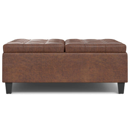 Harrison Upholstered Coffee Table Storage Ottoman