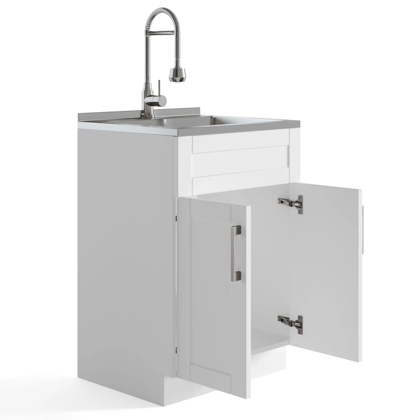 Hennessy Deluxe Laundry Cabinet With Faucet Sink