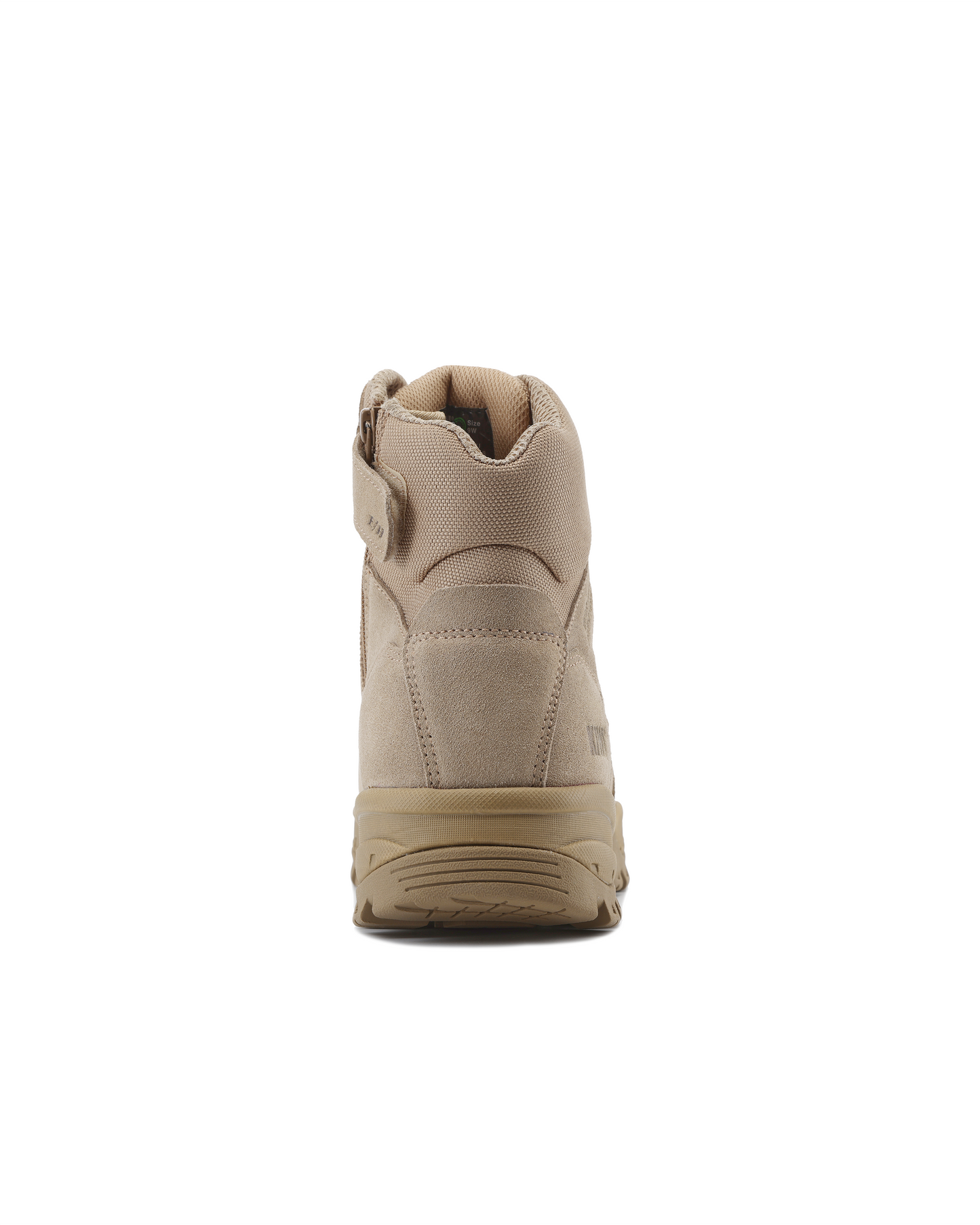 Kiwi Rugged Sand Suede Mid-Cut 6" Composite Toe Zipped Water Resistant Tactical Boots [R68000]