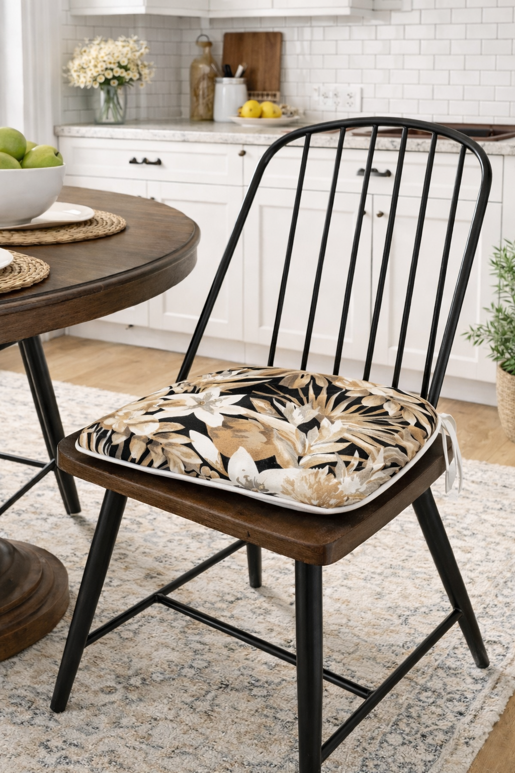 Outdoor Patio Chair Cushions and Thick Foam Set