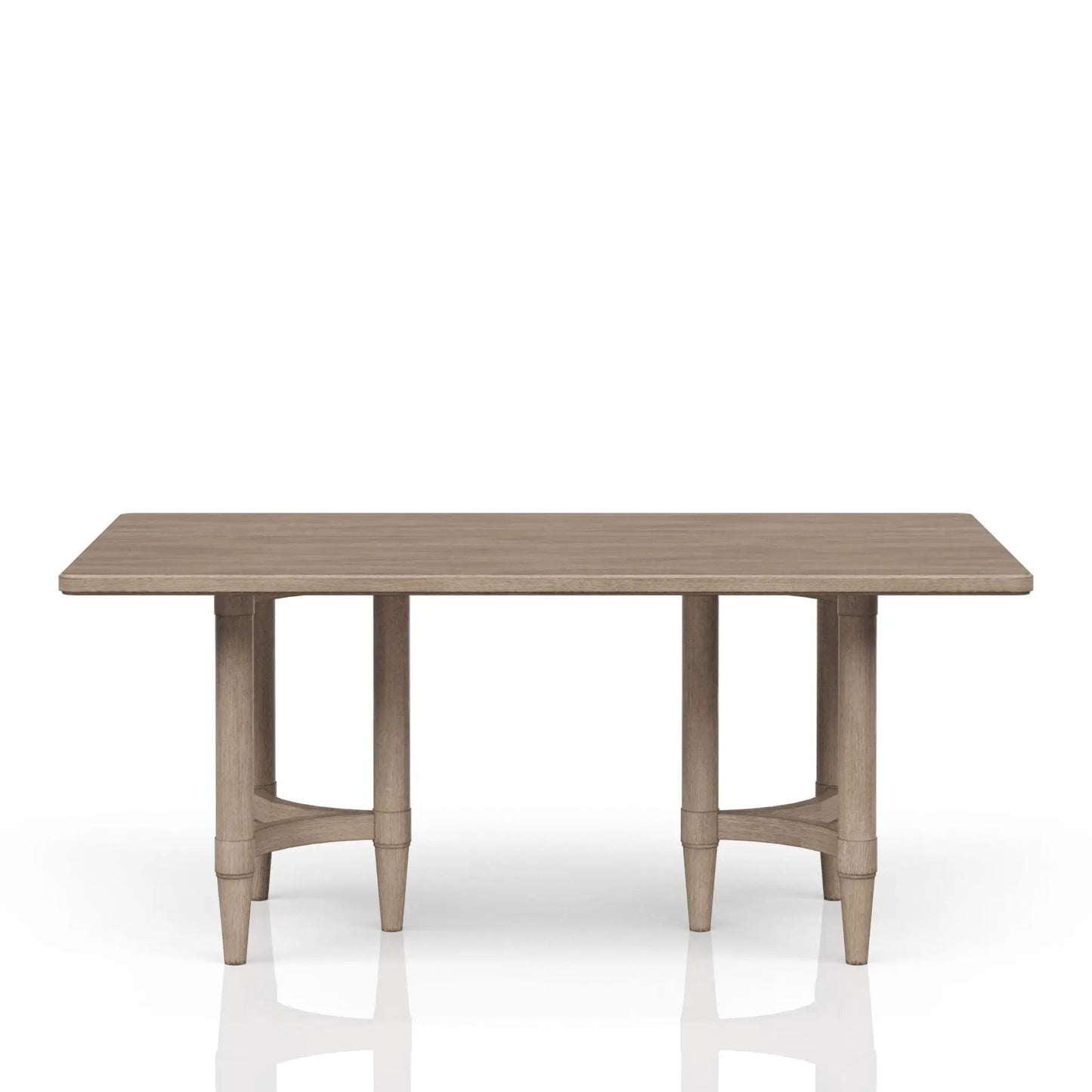 Counter Height Dining Table Colored - Sand by Unique Piece Furniture, wood finish, sturdy legs on Tampa Home & Garden Store