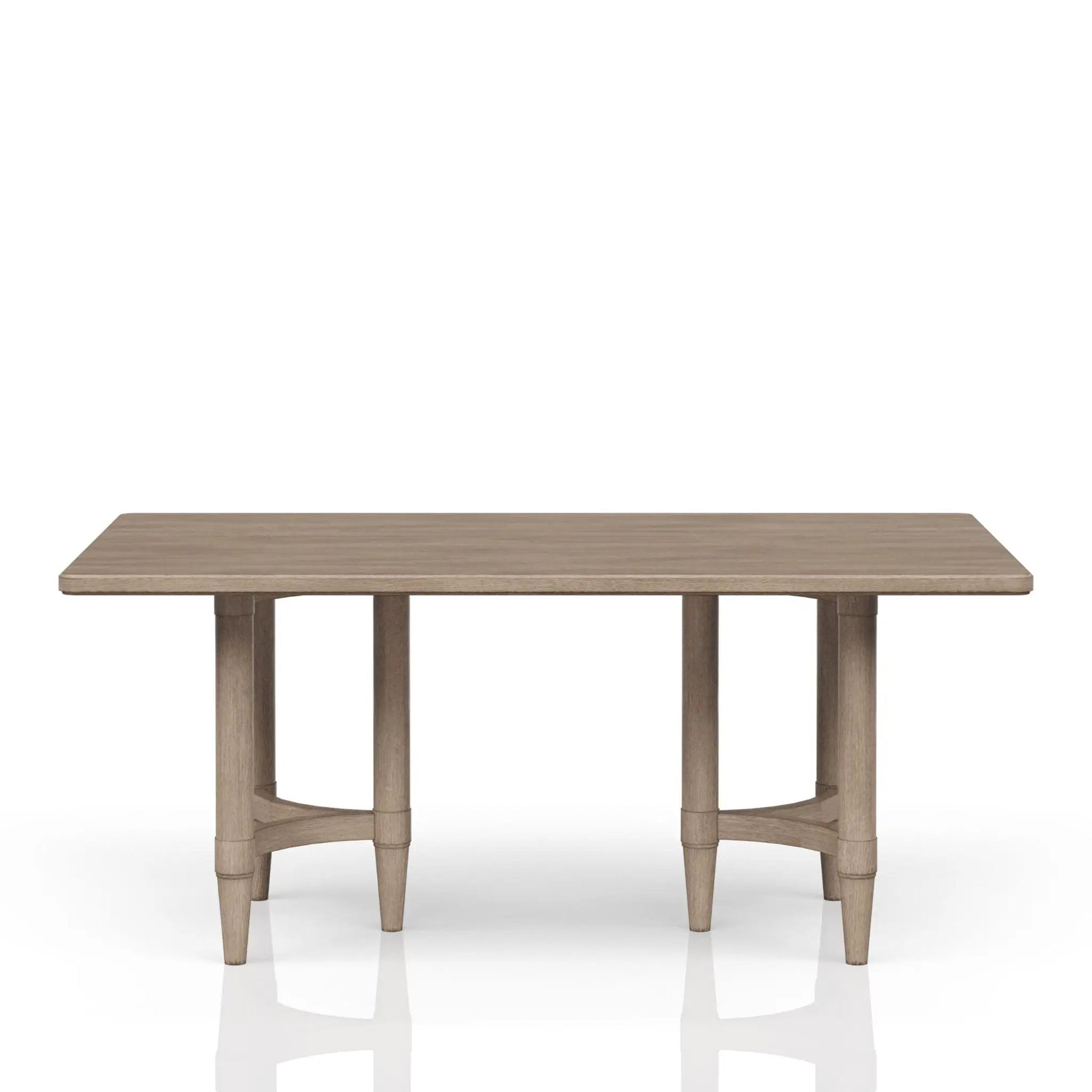 Counter Height Dining Table Colored - Sand by Unique Piece Furniture, wood finish, sturdy legs on Tampa Home & Garden Store