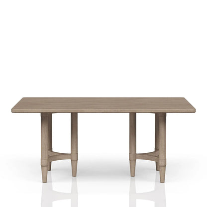 Counter Height Dining Table Colored - Sand by Unique Piece Furniture, wood finish, sturdy legs on Tampa Home & Garden Store