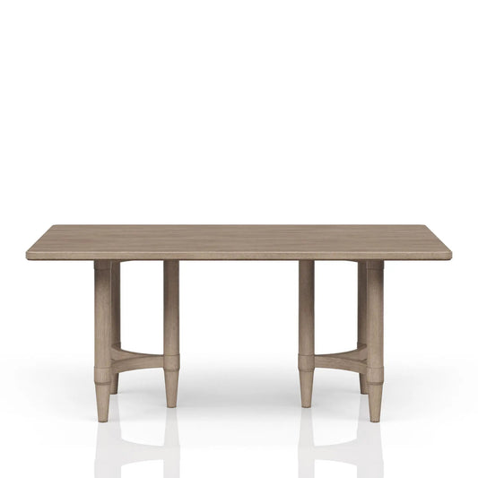 Counter Height Dining Table Colored - Sand by Unique Piece Furniture, wood finish, sturdy legs on Tampa Home & Garden Store