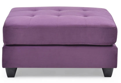 Chic Contemporary Storage Ottoman Tufted Cushion