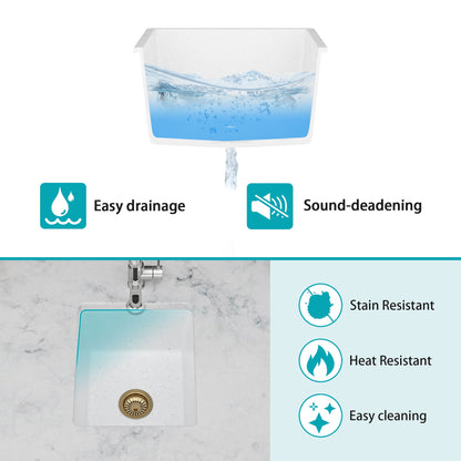 Quartz and Composite Undermount Kitchen Sink