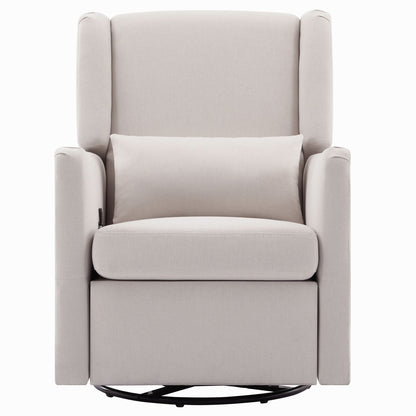 Wide Wingback Swivel Glider And Recliner