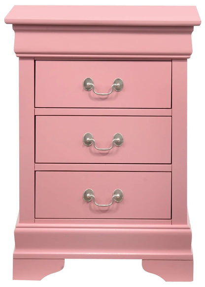 Louis Philippe Nightstand in Wood Veneer