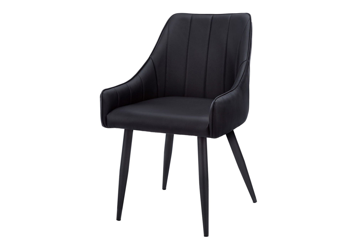 Modern Faux Leather Dining Chair Set of Two
