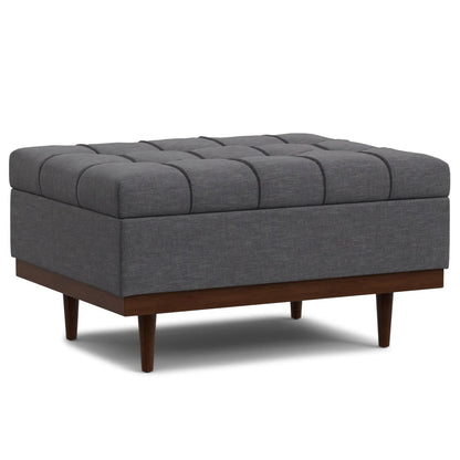 Mariah Upholstered Lift Top Table Storage Ottoman