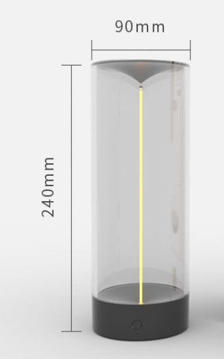 Type-C rechargeable LED camping light with black base and yellow LED by Sell My Stuff on Tampa Home & Garden Store