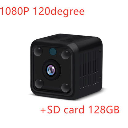 Mini wireless camera, Sell My Stuff, black cube, 1080P, 120° FOV, includes 128GB SD card on Tampa Home & Garden Store
