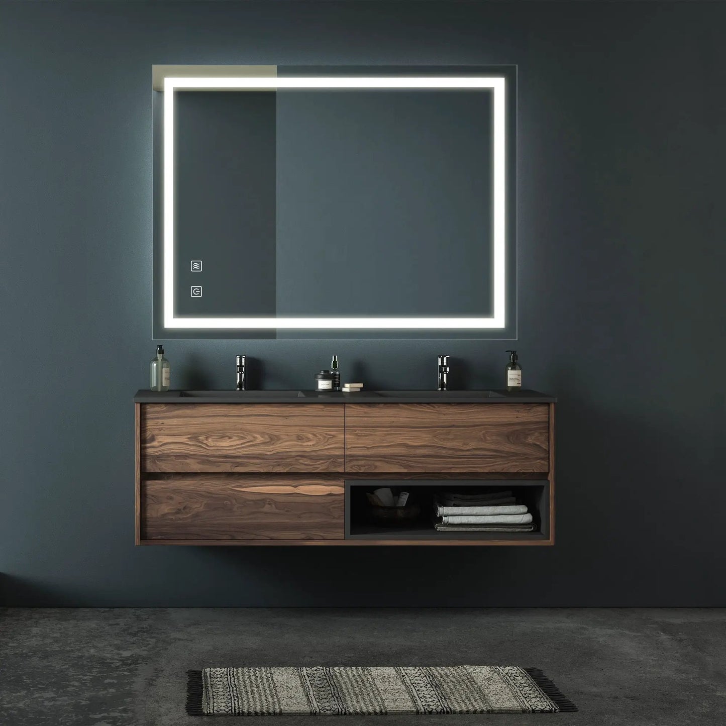 Bathroom Vanity Mirror With Lighting Anti Fog