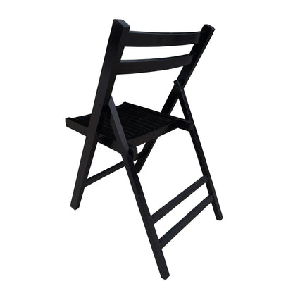 Solid Wood Foldable Event Chair Set of 4