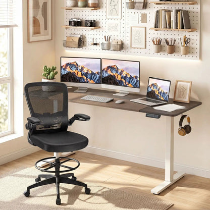 Electric Standing Desk 63x24 with Memory Presets