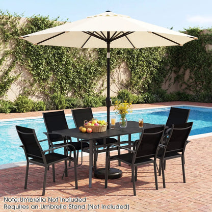 Outdoor Privacy Screen Fence for Backyard Pool