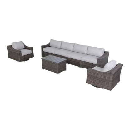 Outdoor Sofa Seating Group with Cushions
