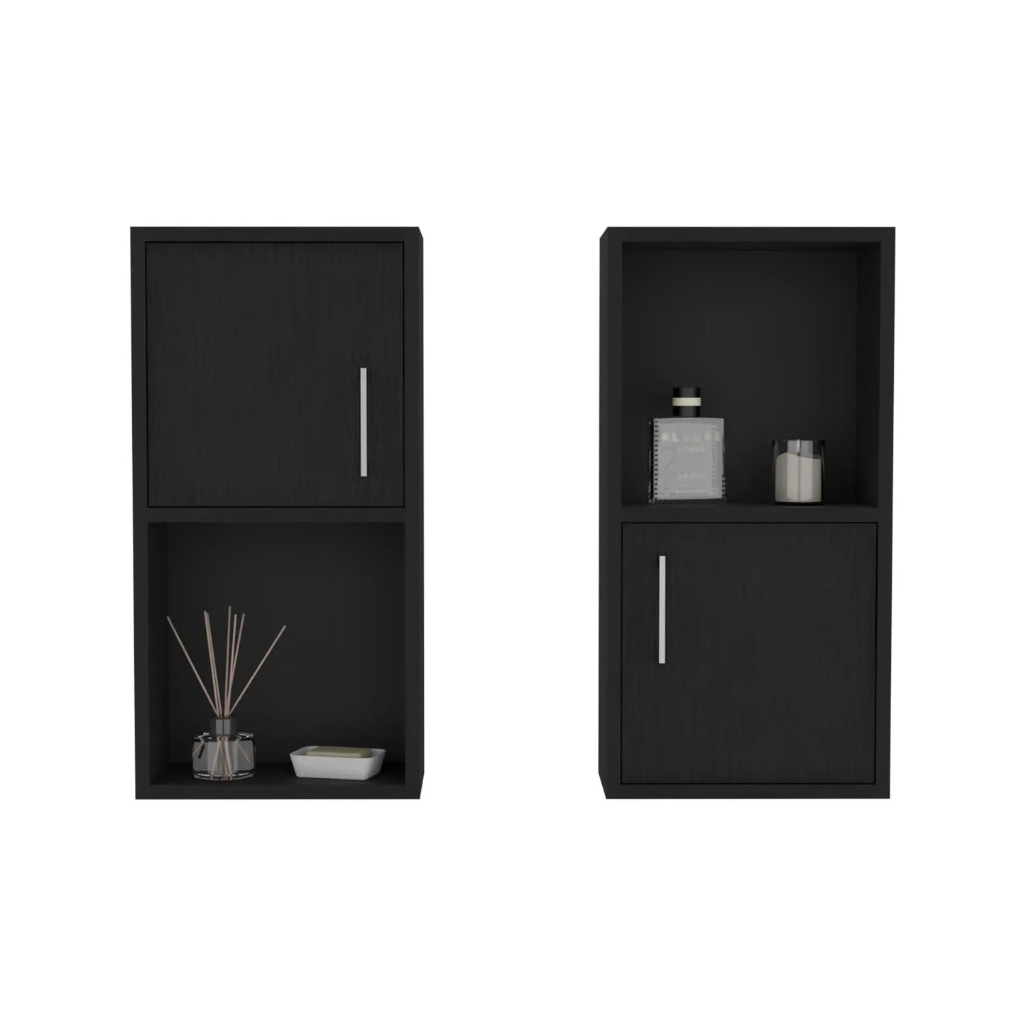 Wall Mounted Bathroom Medicine Cabinet Black